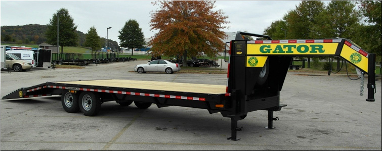 Gooseneck flat bed trailer for sale14k  Lee County, Kentucky